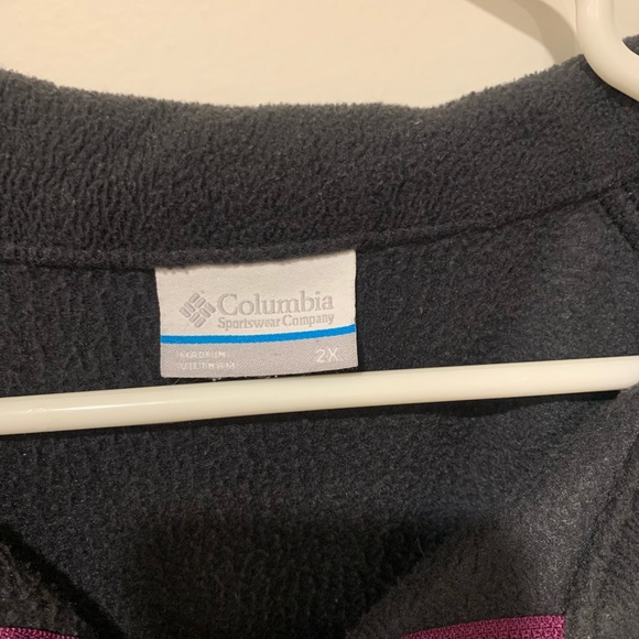 Columbia Gray Fleece Jacket Size XXL - Picture 3 of 7